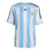 adidas Argentina Home Men's Soccer Jersey 2006 - White/Blue