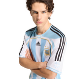 adidas Argentina Home Men's Soccer Jersey 2006 - White/Blue