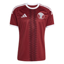 Camiseta de Fútbol adidas Qatar Home 2026 para Hombre - Granate