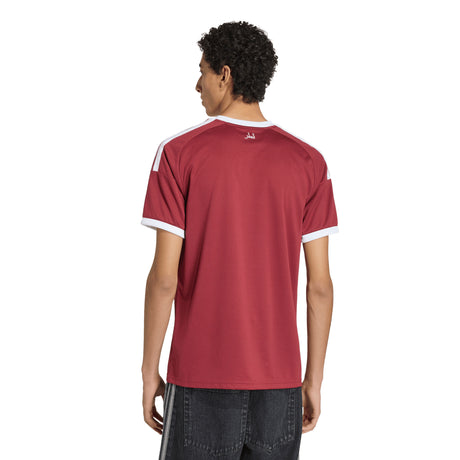 Camiseta de Fútbol adidas Qatar Home 2026 para Hombre - Granate