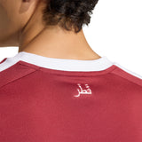 Camiseta de Fútbol adidas Qatar Home 2026 para Hombre - Granate