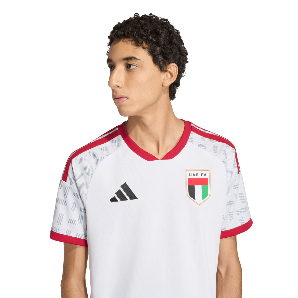 adidas United Arab Emirates Home Men's Soccer Jersey 2026 - White