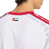 adidas United Arab Emirates Home Men's Soccer Jersey 2026 - White