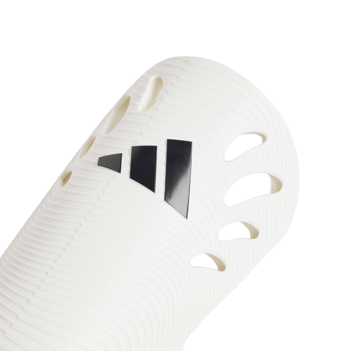 adidas adiFlex Soccer Shin Guards - White/Black