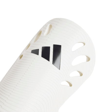 adidas adiFlex Soccer Shin Guards - White/Black