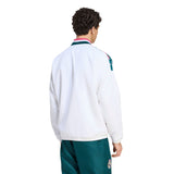 adidas Real Madrid Stadium Men's Soccer Track Top - White/Black