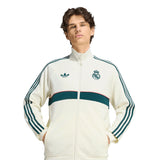 Chaqueta de chándal de fútbol Adidas Real Madrid Originals para hombre - Ivory