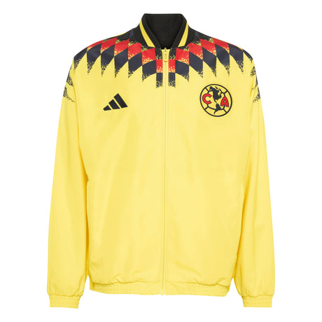 adidas Club America Stadium Youth Soccer Track Top - Yellow