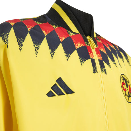 adidas Club America Stadium Youth Soccer Track Top - Yellow
