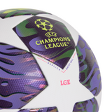 adidas UEFA Champions League Final League Soccer Ball - White/Purple/Yellow