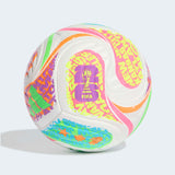 adidas World Cup City Mini Soccer Ball - White/Yellow