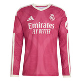 adidas Real Madrid Third Long Sleeve Men's Soccer Jersey 26/27 - Pink