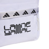 adidas Classic Tape Lamine Yamal Soccer Backpack - White/Red