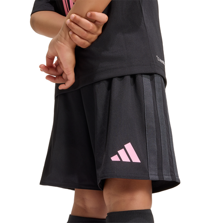 adidas Inter Miami CF Away Youth Soccer Mini Kit 26/27 - Black/Pink