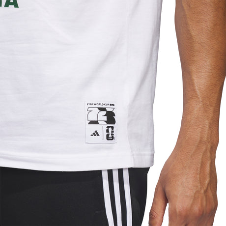 Camiseta de fútbol para hombre adidas FIFA World Cup 26 Host City Atlanta Graphic - Blanco