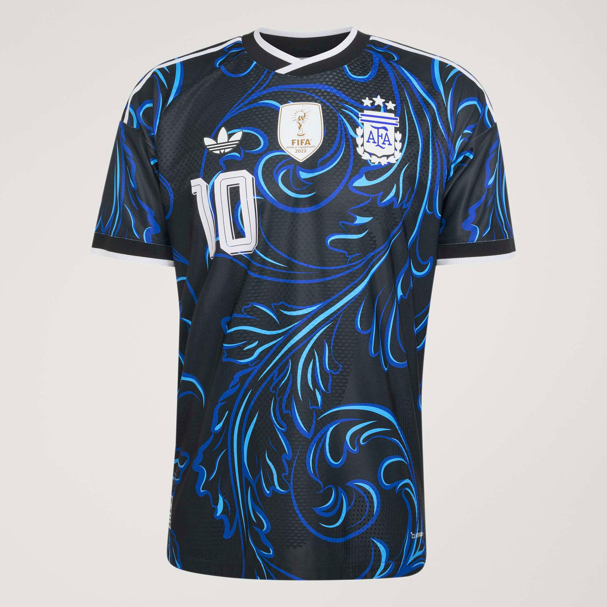 adidas Argentina Away Authentic Messi Men's Soccer Jersey 2026 - Black/Blue
