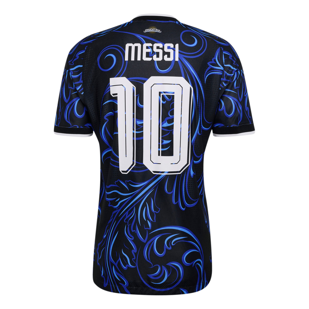 adidas Argentina Away Authentic Messi Men's Soccer Jersey 2026 - Black/Blue