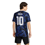adidas Argentina Away Authentic Messi Men's Soccer Jersey 2026 - Black/Blue