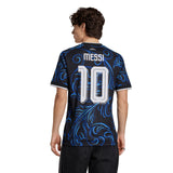 adidas Argentina Away Messi Men's Soccer Jersey 2026 - Black/Blue