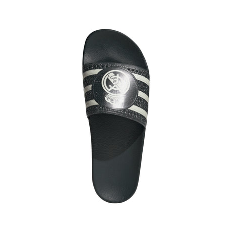 adidas Real Madrid Trefoil Soccer Slide - Ivory