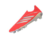 Tacos de fútbol para hombre sin cordones adidas Copa Pure IV Elite Firm Ground - Turquesa/Marfil/Negro