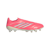 Tacos de fútbol para hombre sin cordones adidas Copa Pure IV Elite Firm Ground - Turquesa/Marfil/Negro