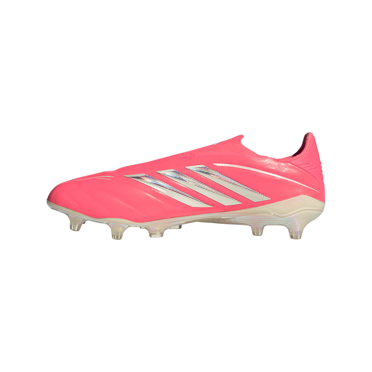 Tacos de fútbol para hombre sin cordones adidas Copa Pure IV Elite Firm Ground - Turquesa/Marfil/Negro