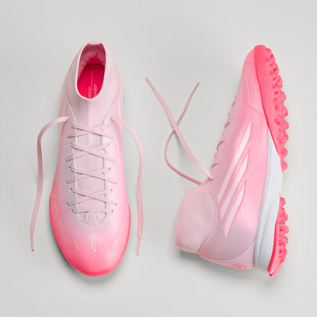 adidas F50 Sparkfusion League Mid Cut TF Turf Women's Soccer Cleats - White