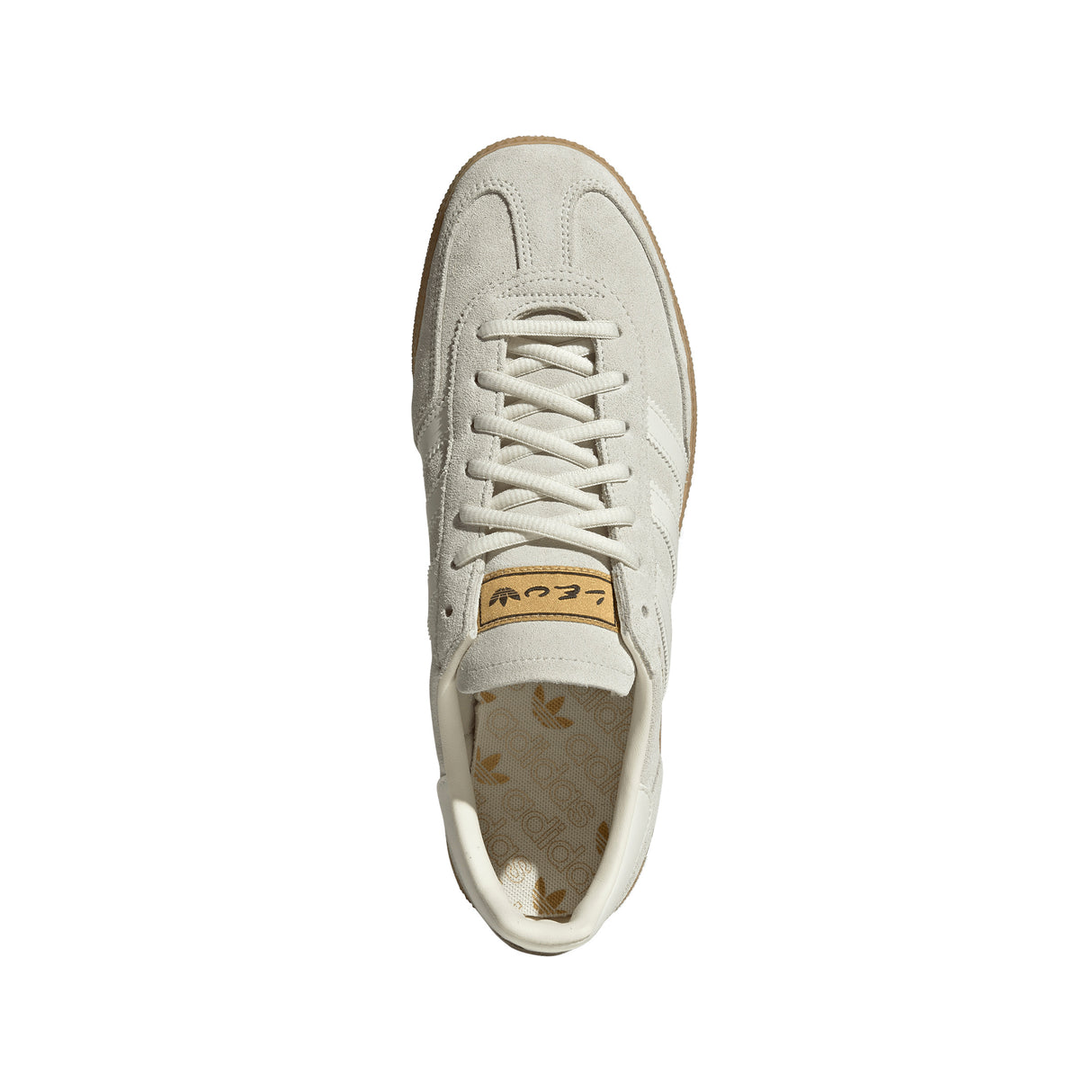 adidas Handball Spezial Messi Street Soccer Shoes - Ivory/Gold