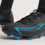 adidas F50 Hyperfast League Firm Ground Men's Soccer Cleats - Black/Black/Blue