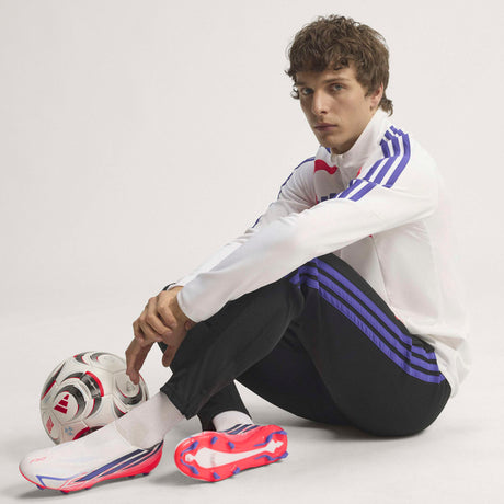 adidas F50 Hyperfast League Laceless FG Firm Ground Men's Soccer Cleats - White