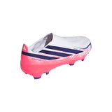 adidas F50 Hyperfast League Laceless FG Firm Ground Men's Soccer Cleats - White