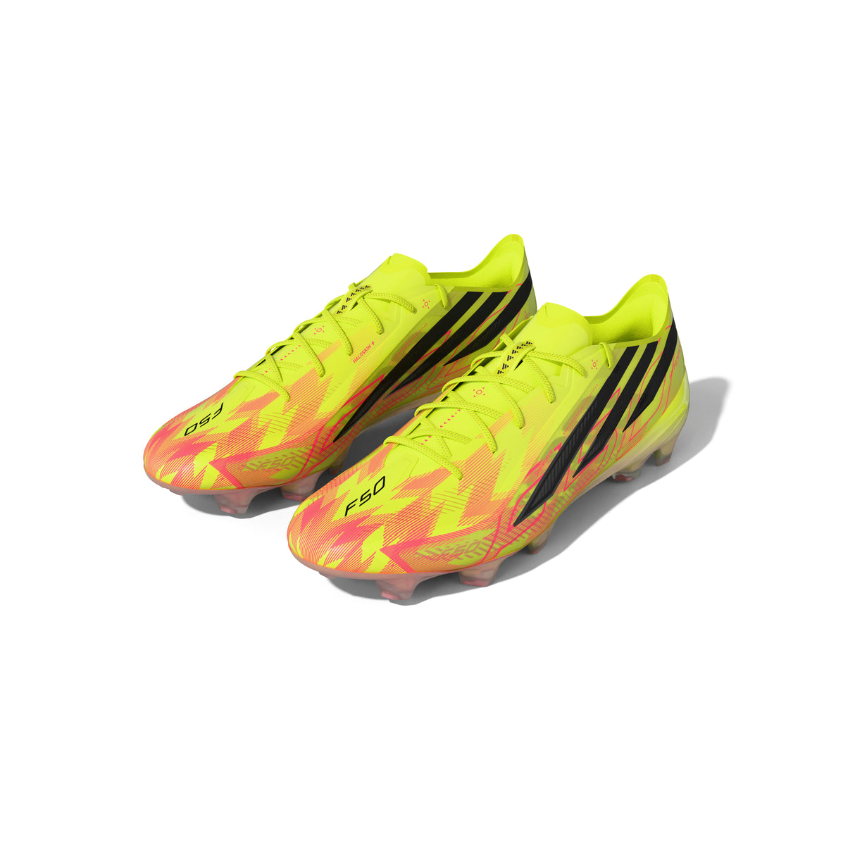 Botas de fútbol para hombre adidas F50 Hyperfast Elite Firm Ground - Amarillo/Negro