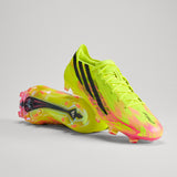 Botas de fútbol para hombre adidas F50 Hyperfast Elite Firm Ground - Amarillo/Negro