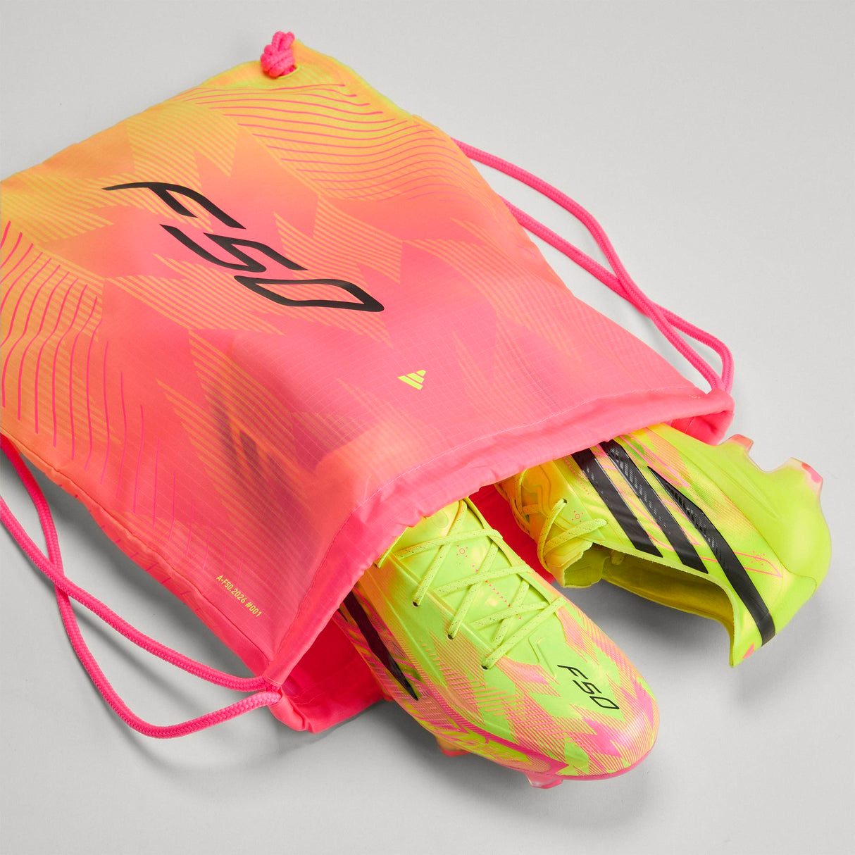 Botas de fútbol para hombre adidas F50 Hyperfast Elite Firm Ground - Amarillo/Negro
