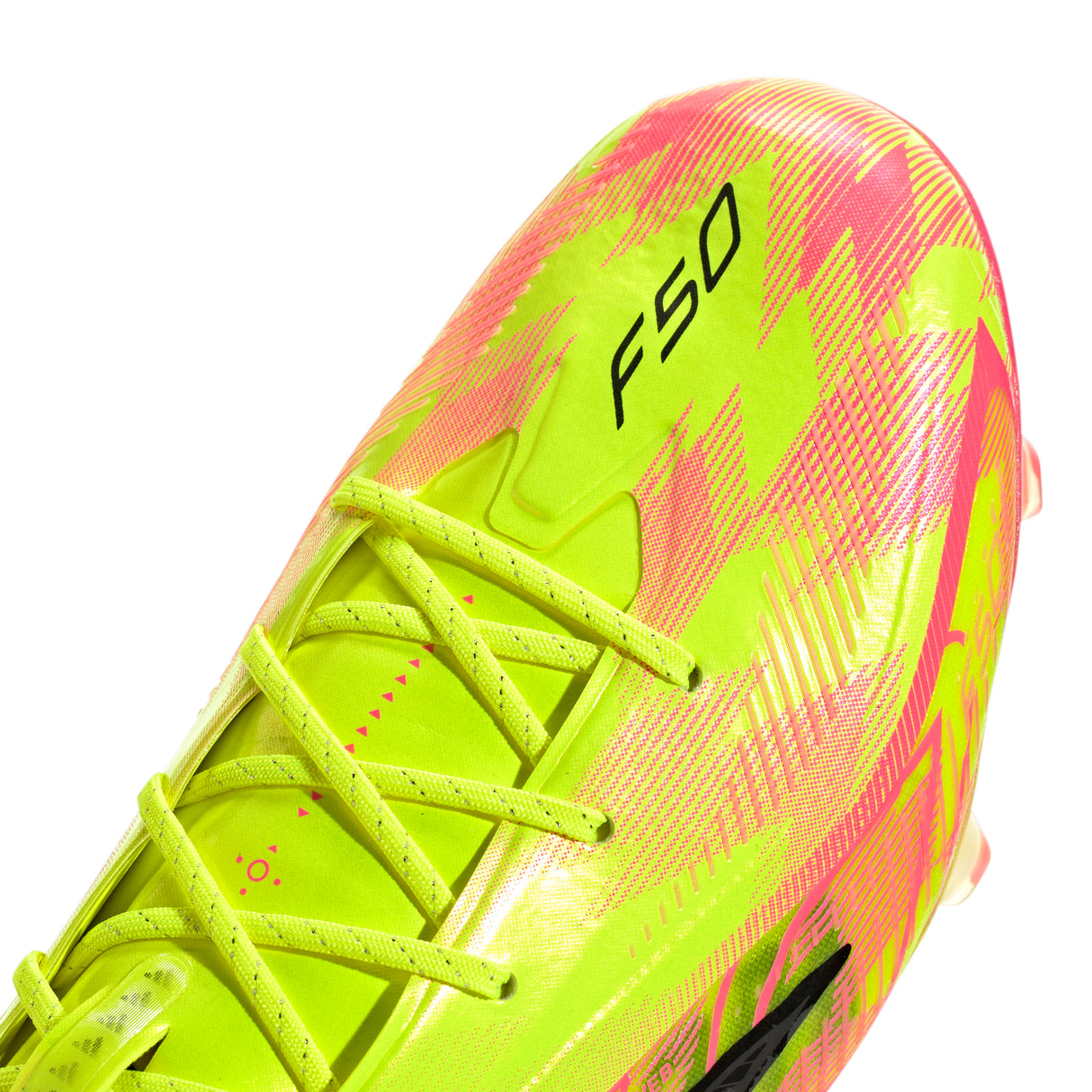 Botas de fútbol para hombre adidas F50 Hyperfast Elite Firm Ground - Amarillo/Negro