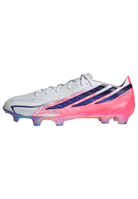 adidas F50 Hyperfast Elite Firm Ground Men's Soccer Cleats - White/Purple