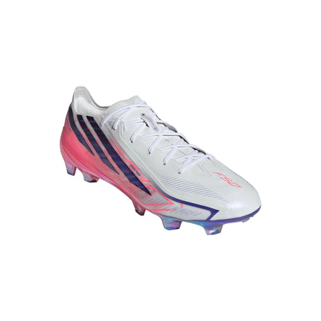 adidas F50 Hyperfast Elite Firm Ground Men's Soccer Cleats - White/Purple
