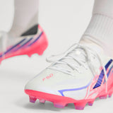 adidas F50 Hyperfast Pro Firm Ground Men's Soccer Cleats - White/Purple