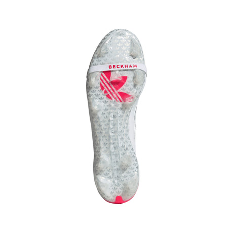 adidas Predator Elite Fold-Over Tongue FG Firm Ground David Beckham Men's Soccer Cleats - White/Silver/Red