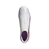 adidas F50 Hyperfast Elite Laceless Firm Ground Men's Soccer Cleats - White/Purple