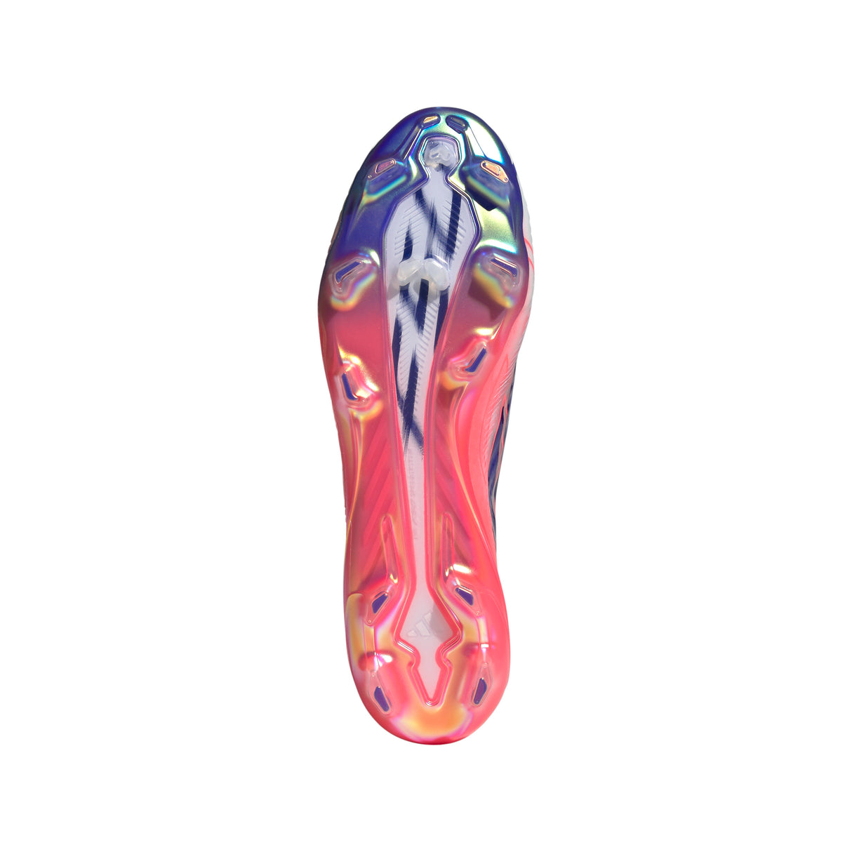 adidas F50 Hyperfast Elite Laceless Firm Ground Men's Soccer Cleats - White/Purple