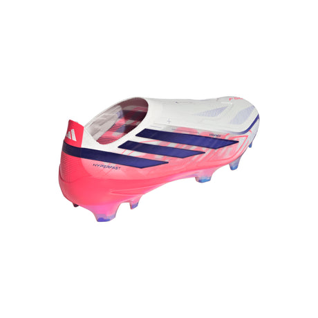 adidas F50 Hyperfast Elite Laceless Firm Ground Men's Soccer Cleats - White/Purple