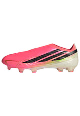 adidas F50 Hyperfast Elite Laceless Firm Ground Men's Soccer Cleats - Turquesa/Black/Gold