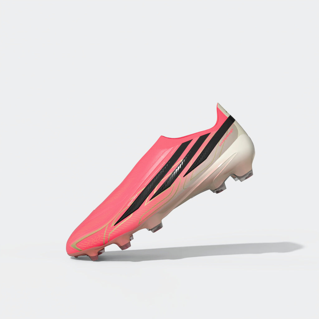 adidas F50 Hyperfast Elite Laceless Firm Ground Men's Soccer Cleats - Turquesa/Black/Gold