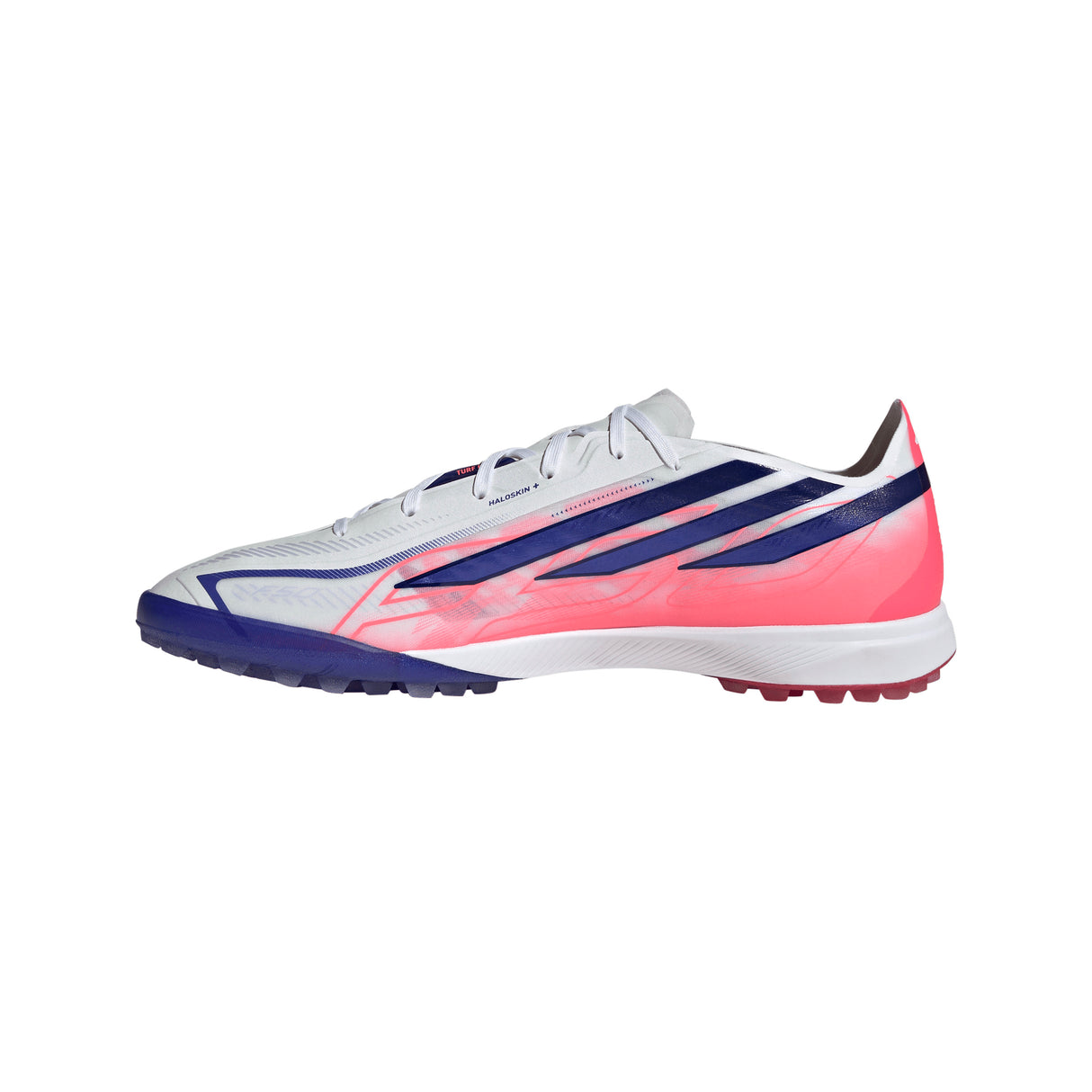 adidas F50 Hyperfast Pro Turf Men's Soccer Cleats - White/Purple