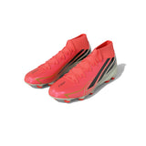 Tacos de Fútbol adidas F50 Hyperfast League para Hombre Terreno Firme - Turquesa/Negro/Dorado