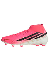 Tacos de Fútbol adidas F50 Hyperfast League para Hombre Terreno Firme - Turquesa/Negro/Dorado