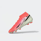 Tacos de Fútbol adidas F50 Hyperfast League para Hombre Terreno Firme - Turquesa/Negro/Dorado