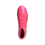 Tacos de Fútbol adidas F50 Hyperfast League para Hombre Terreno Firme - Turquesa/Negro/Dorado